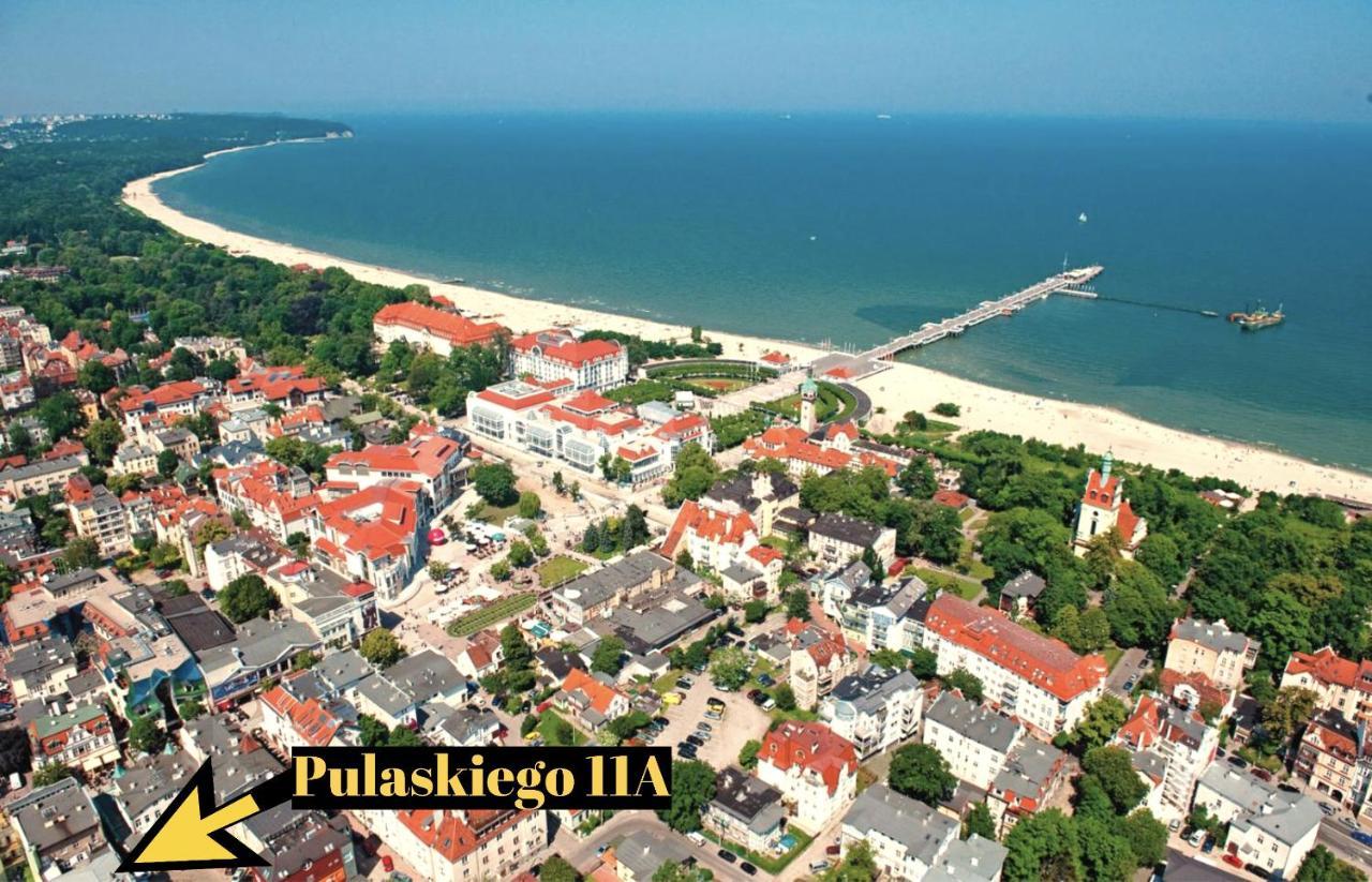 Pulaskiego 11A - Przestronne Apartamenty, Sopot Centrum Esterno foto